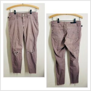 Rock & Republic Kashmere Mauve Slim Ankle Jeans Size 4